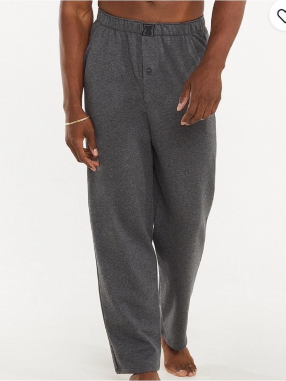 Savage x Fenty men’s Savage X Terry sweatpants in grey Size medium